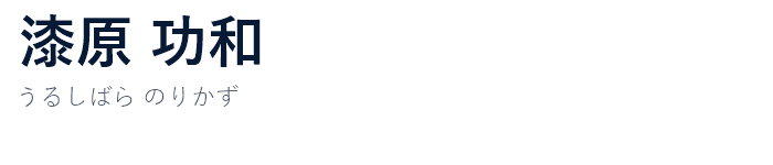 代表者名